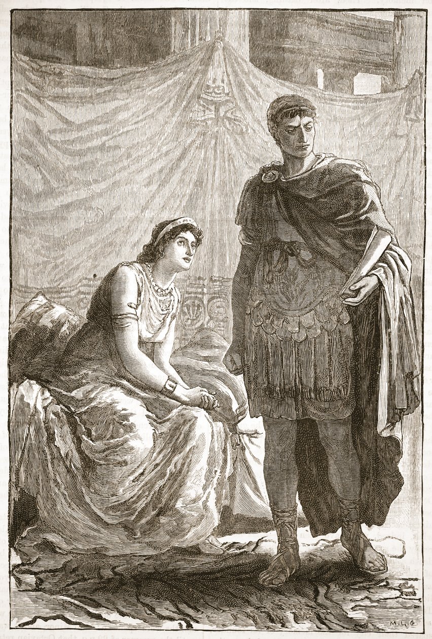 Interview between Octavian and Cleopatra by English School