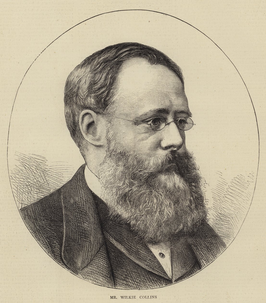 Mr Wilkie Collins by English School