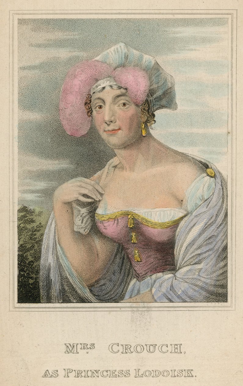 Mrs Crouch as Princess Lodolsk by English School