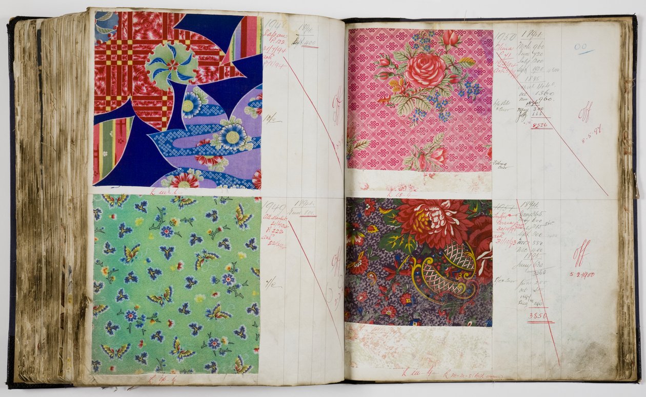 Pages from a Sample Book by English School