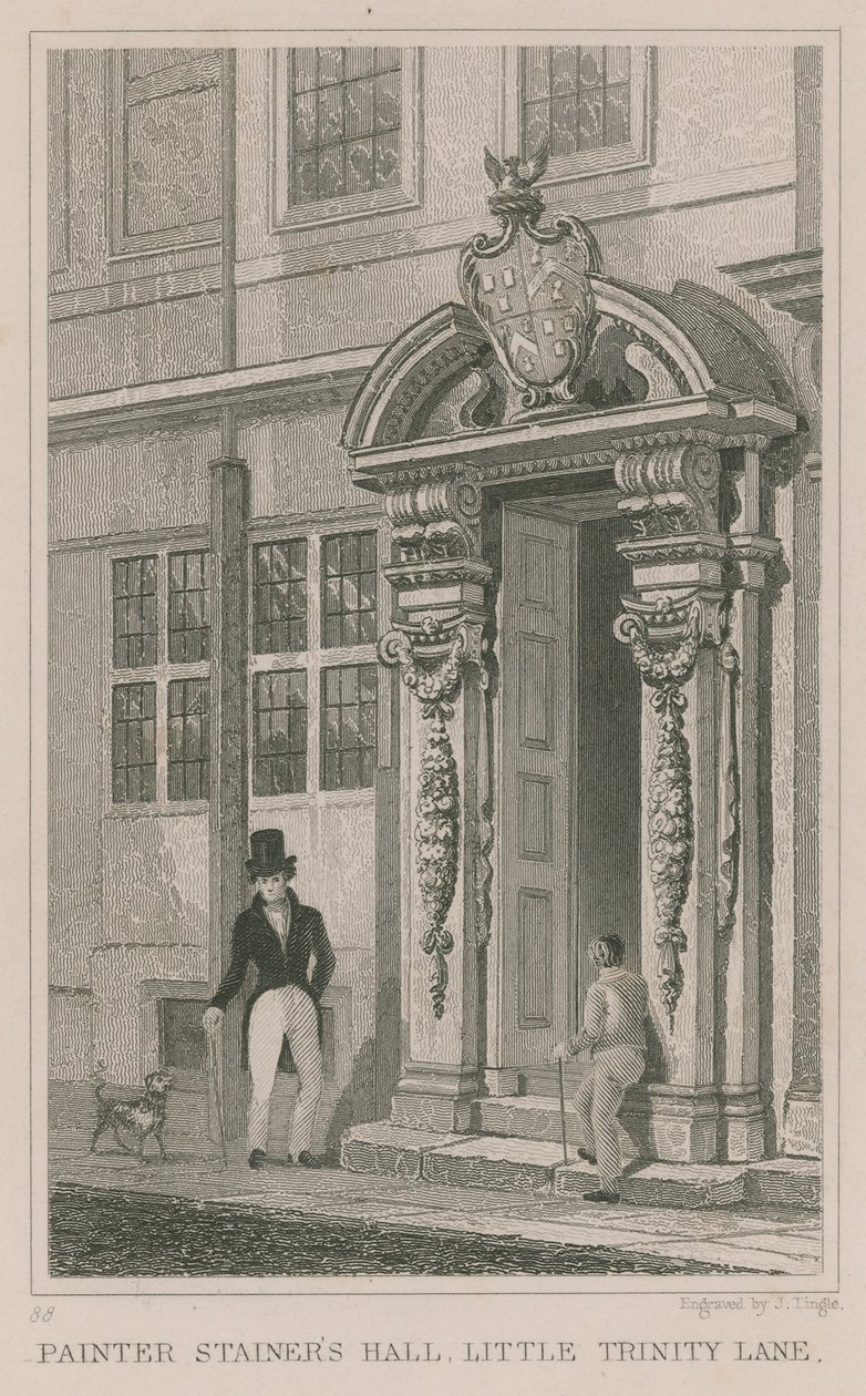 Painter Stainers Hall, Little Trinity Lane, London by English School