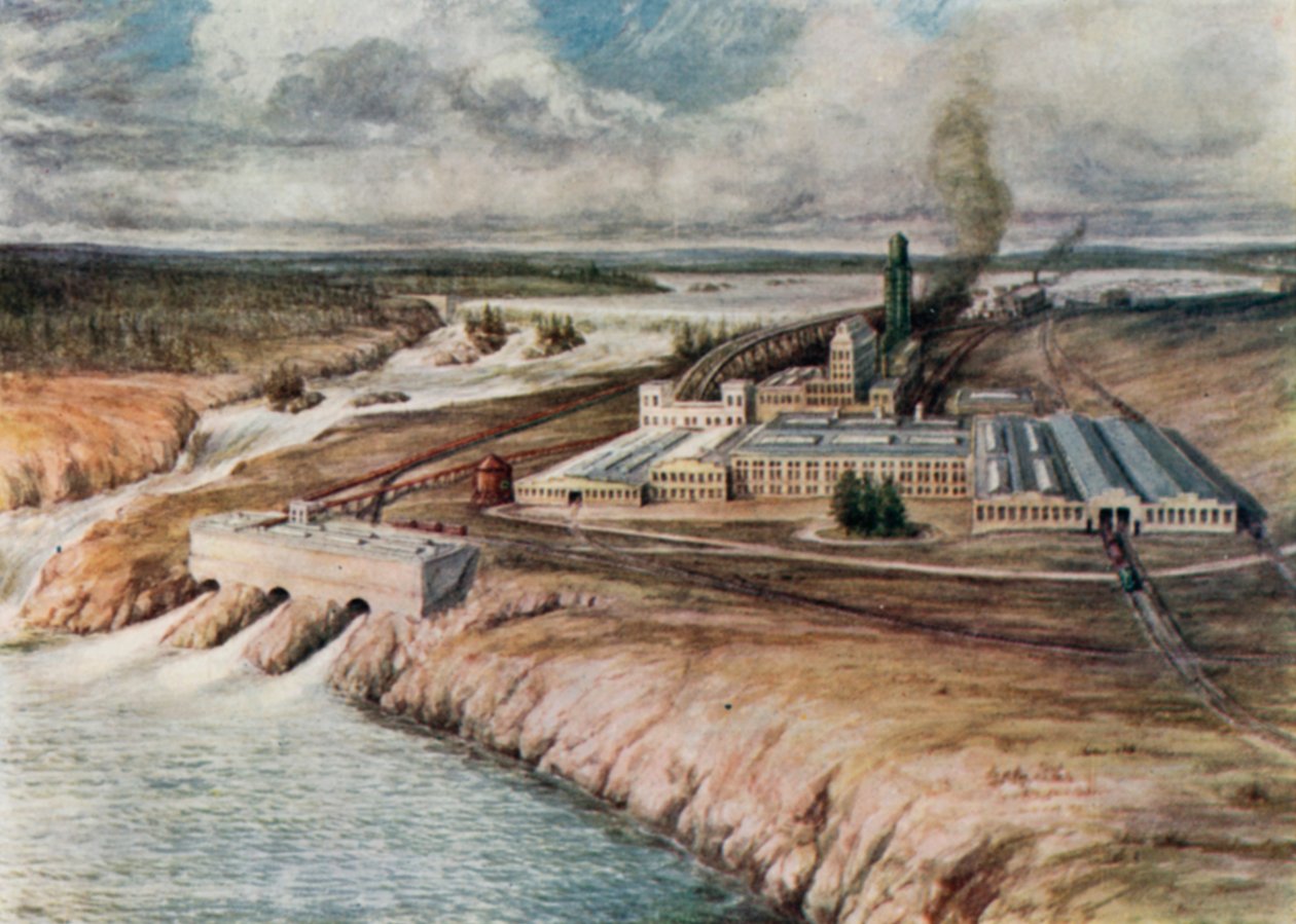 Paper mills, Newfoundland by English School