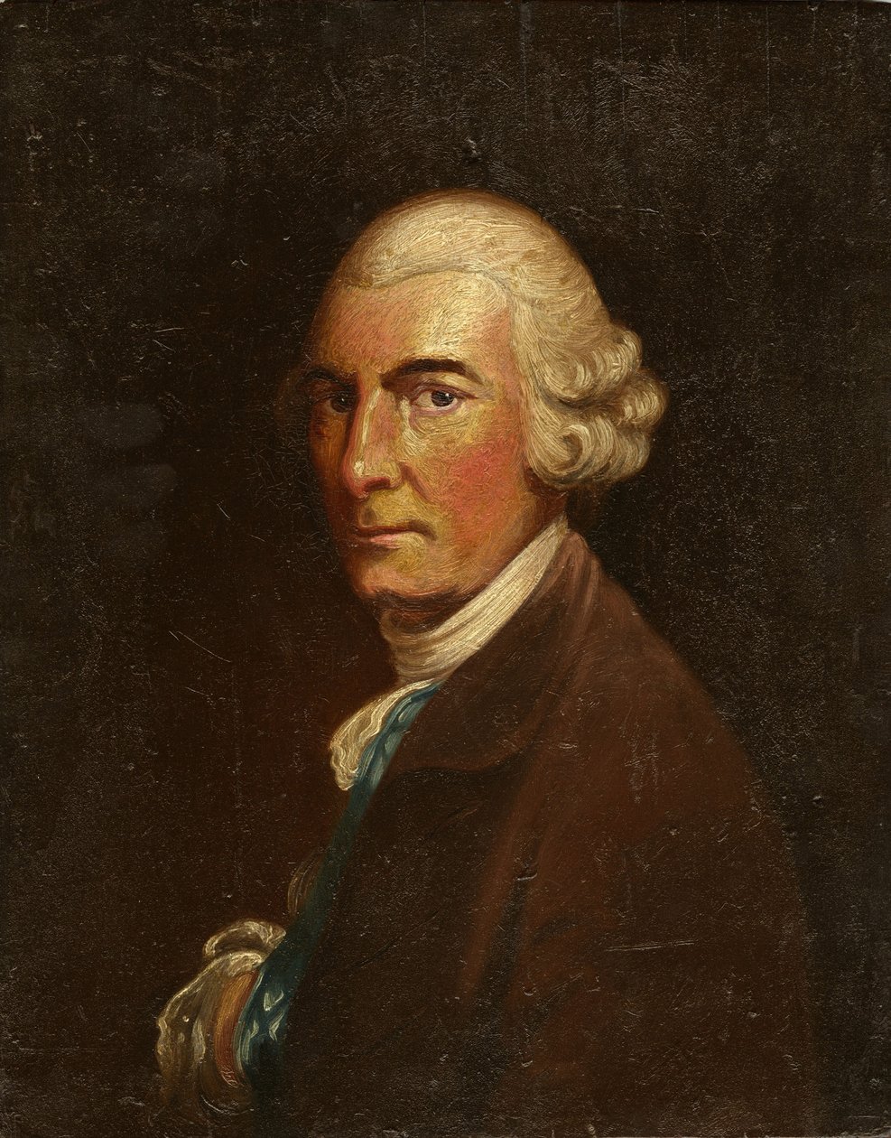 Portrait of George William Fairfax by English School