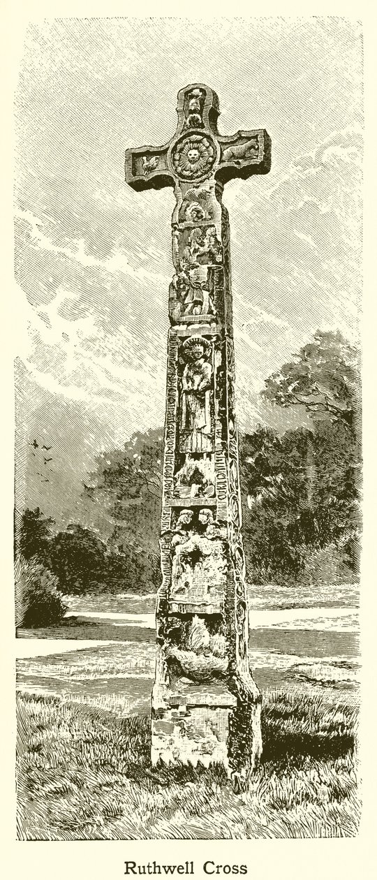 Ruthwell Cross by English School