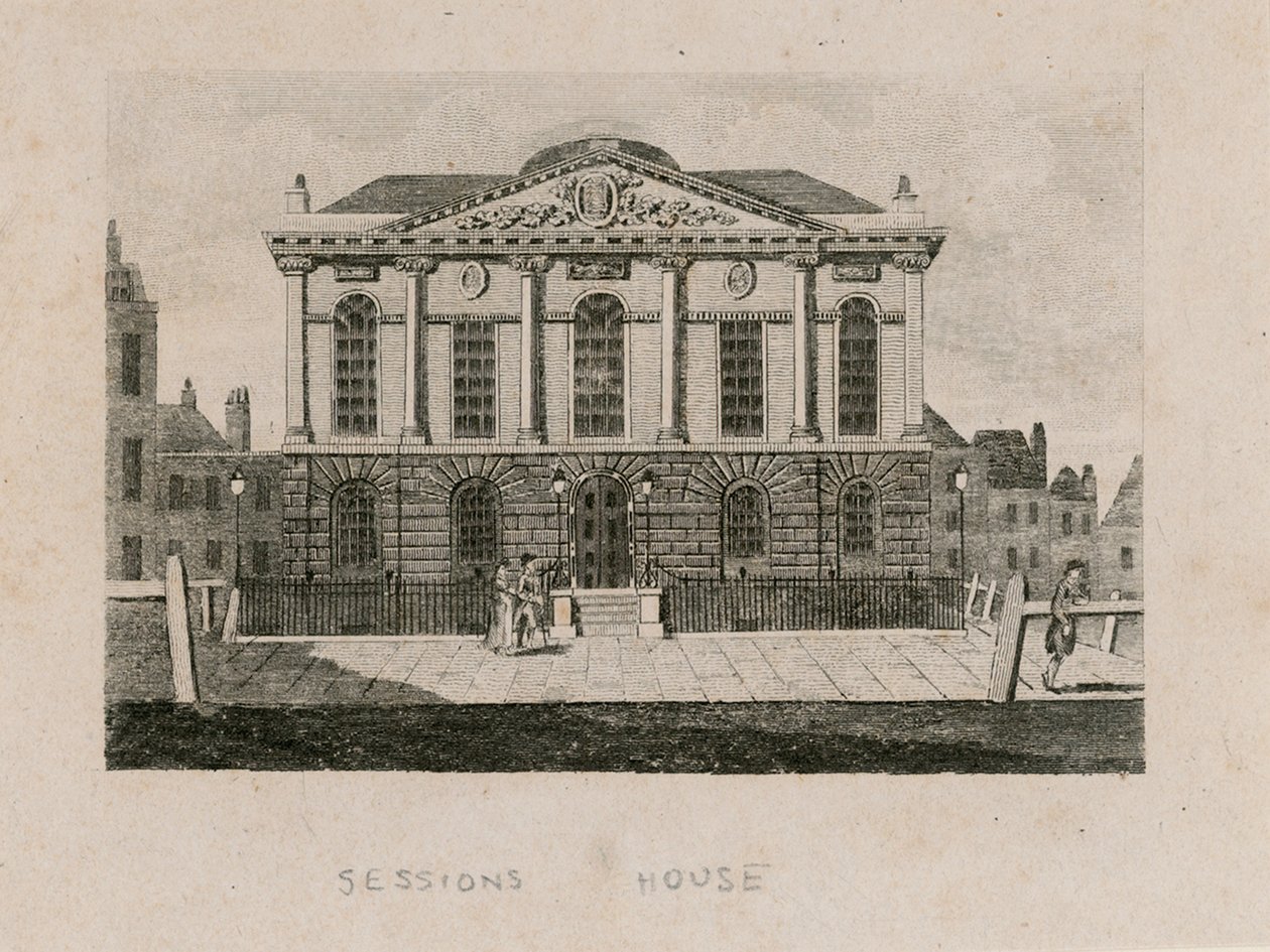 Sessions House, Clerkenwell by English School