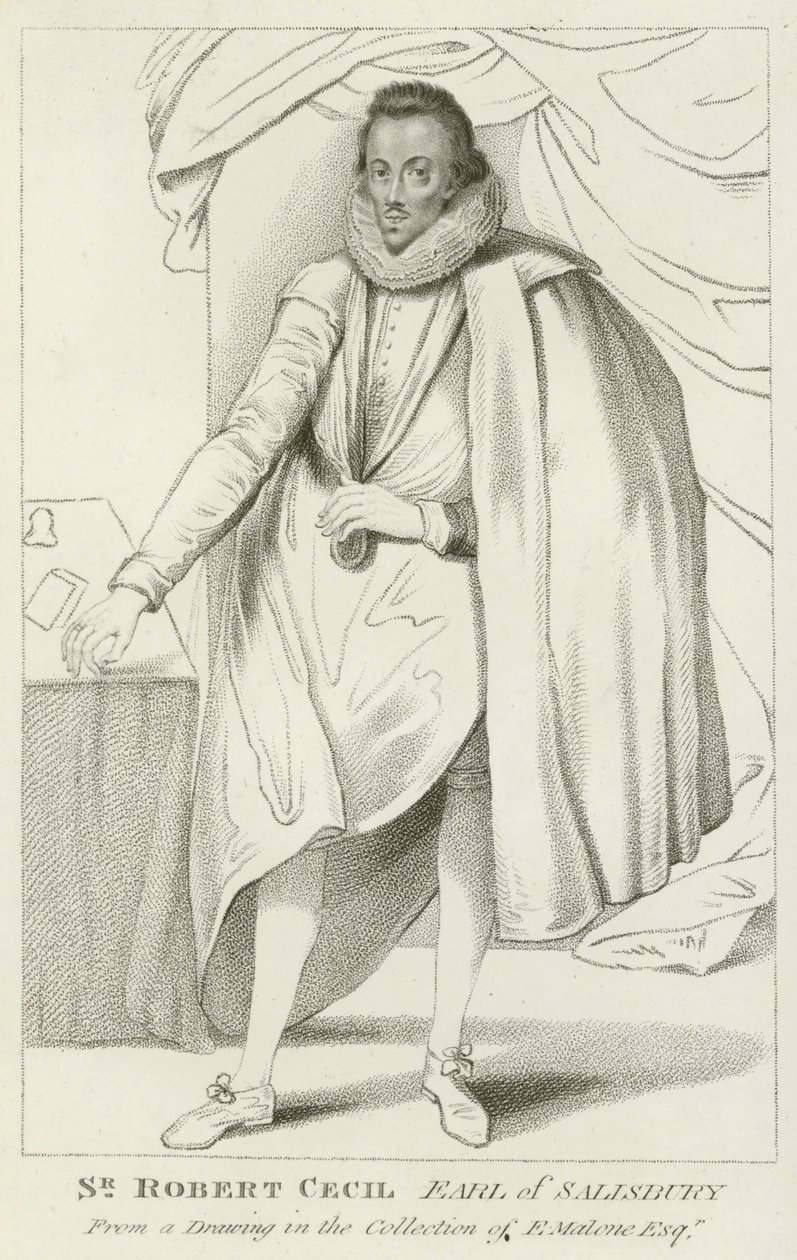 Sir Robert Cecil, Earl of Salisbury by English School