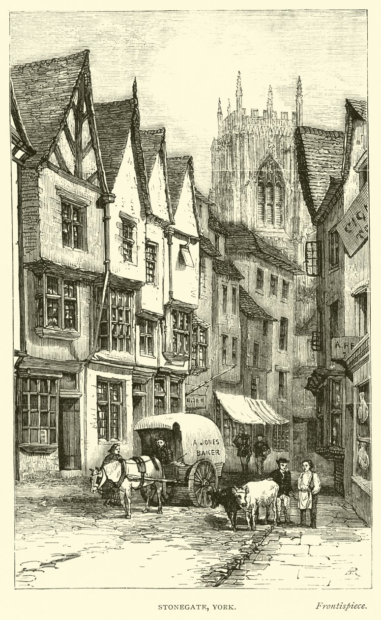 Stonegate, York by English School