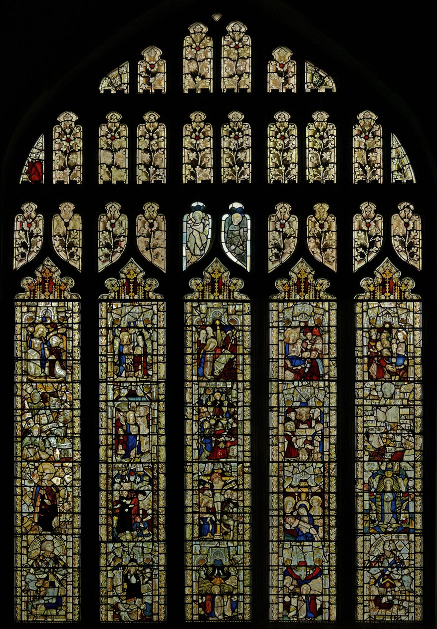 The East window by English School