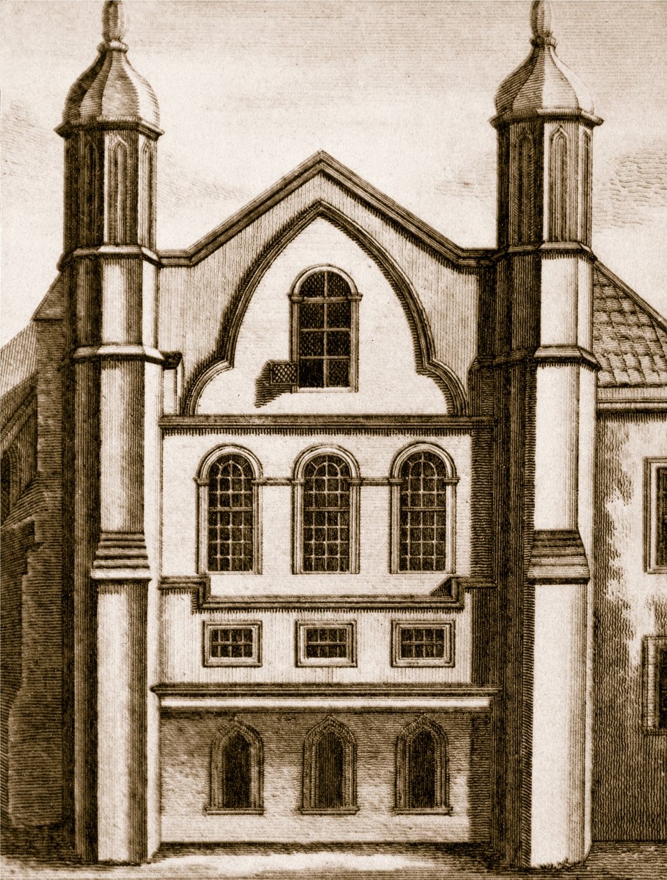The Old House of Commons by English School