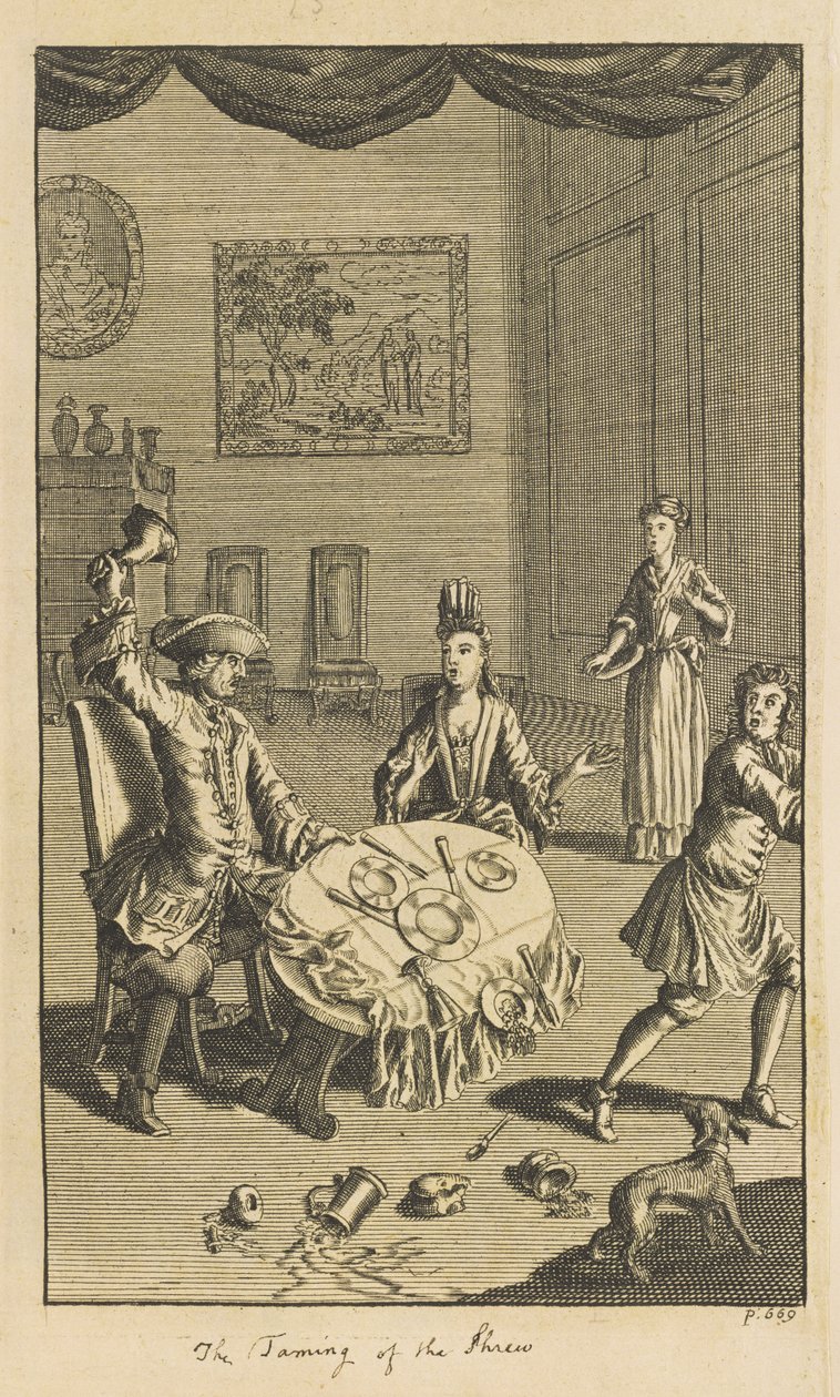 The Taming of the Shrew by English School