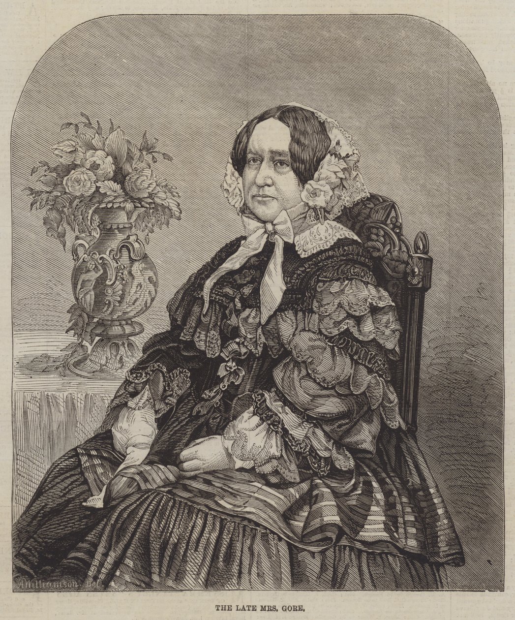 The late Mrs Gore by English School