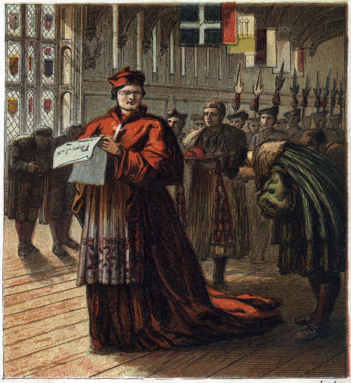 Thomas Wolsey, English cardinal and politician by English School