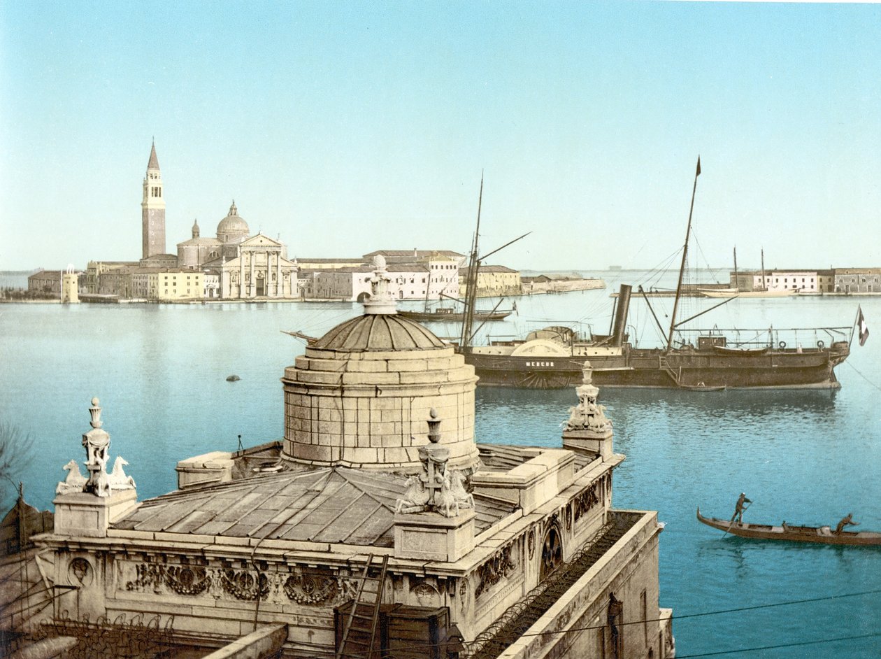 View of Venice by English School