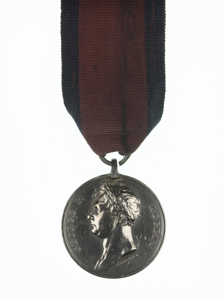 Waterloo Medal by English School