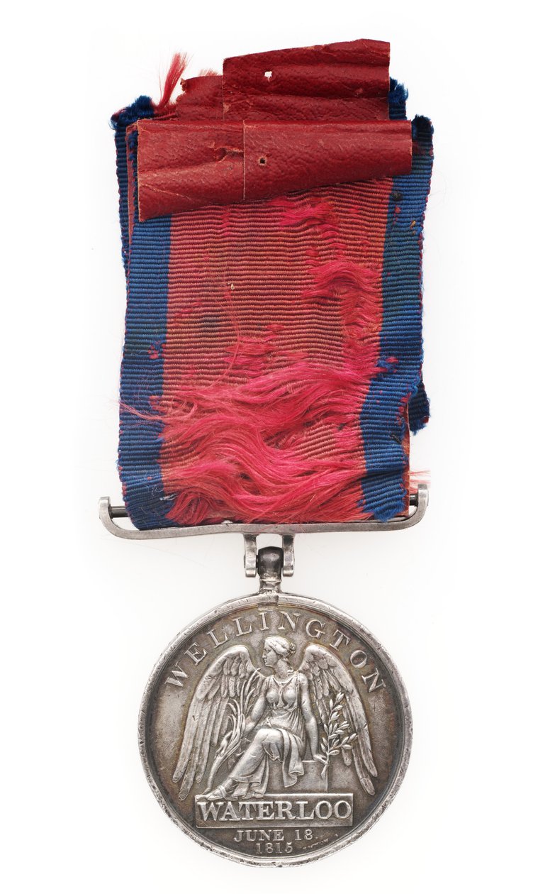 Waterloo Medal by English School