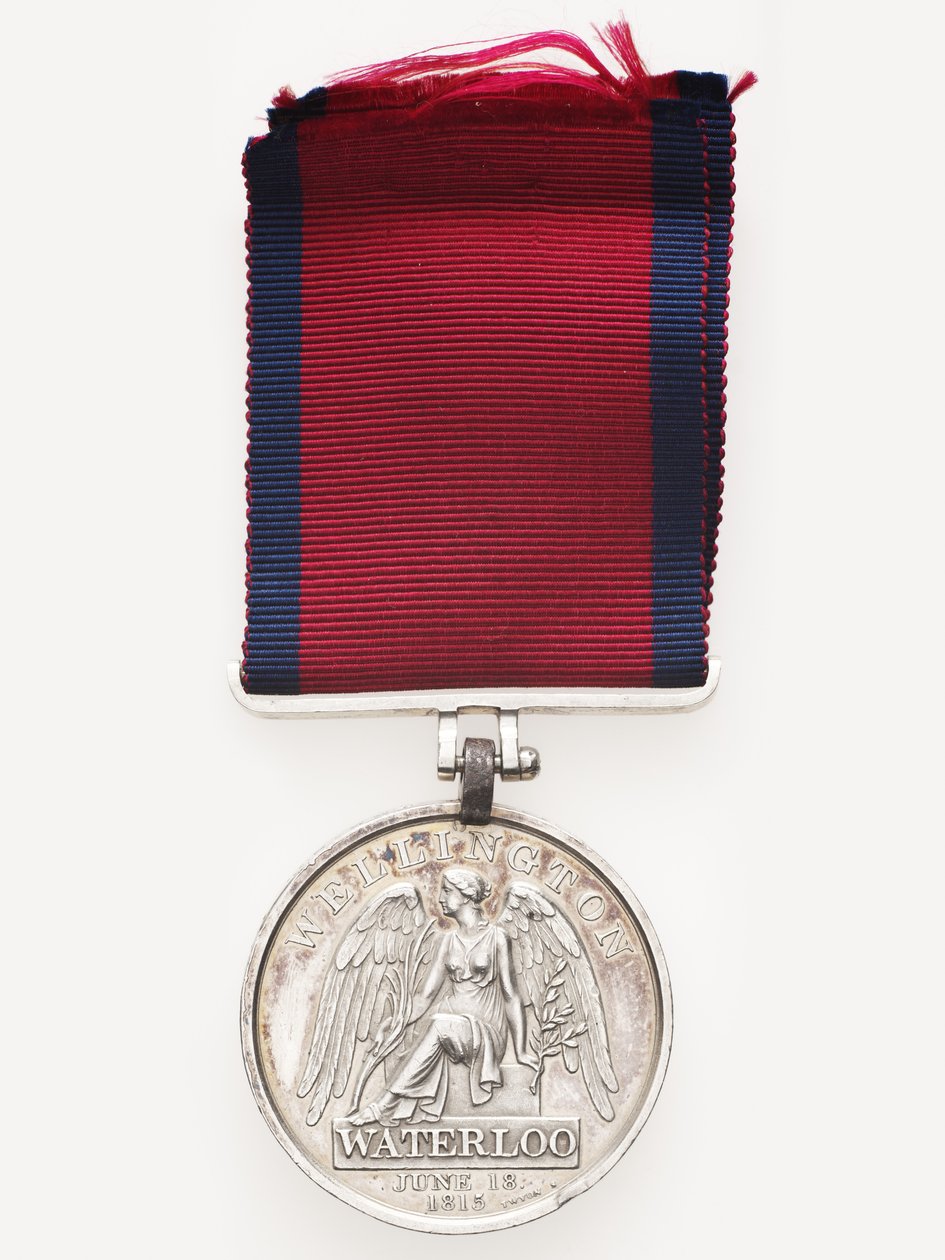 Waterloo Medal by English School