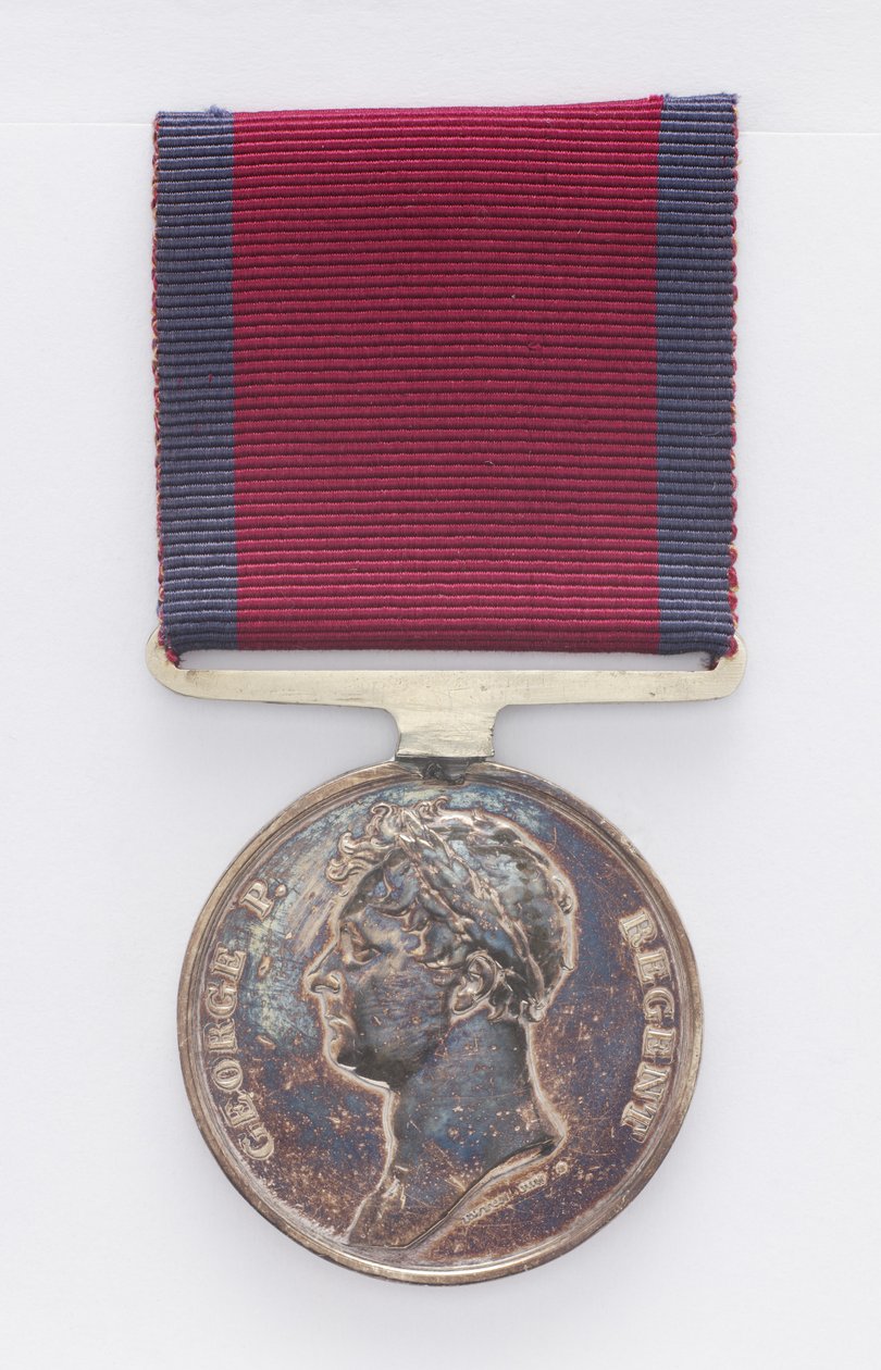 Waterloo Medal by English School
