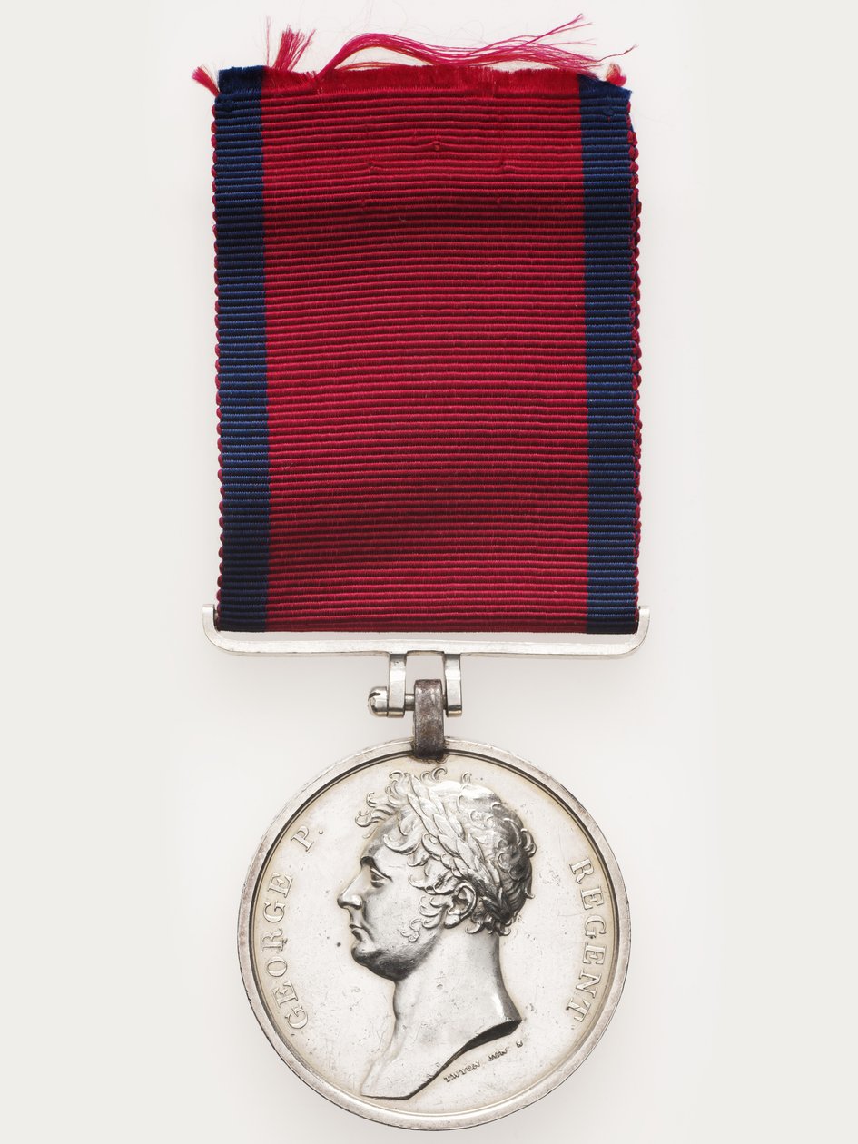 Waterloo Medal by English School