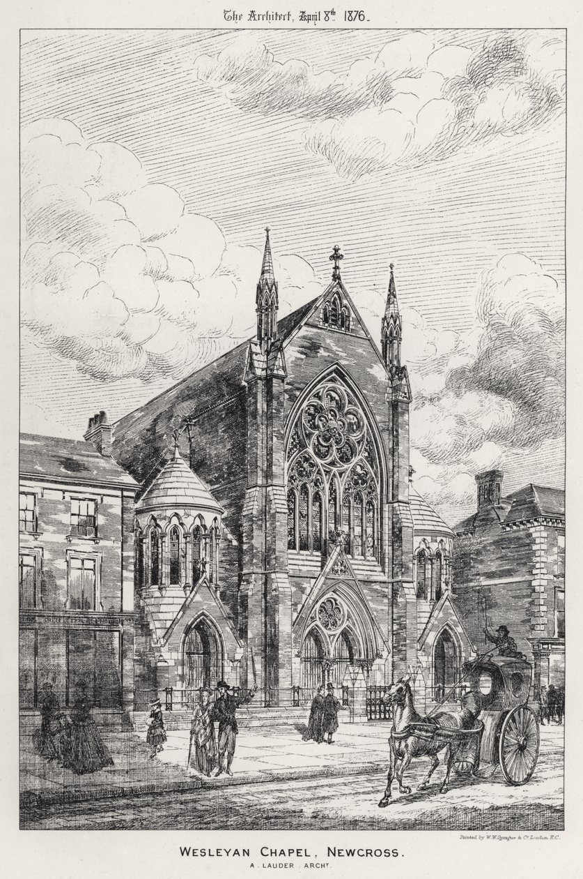 Wesleyan Chapel, Newcross by English School