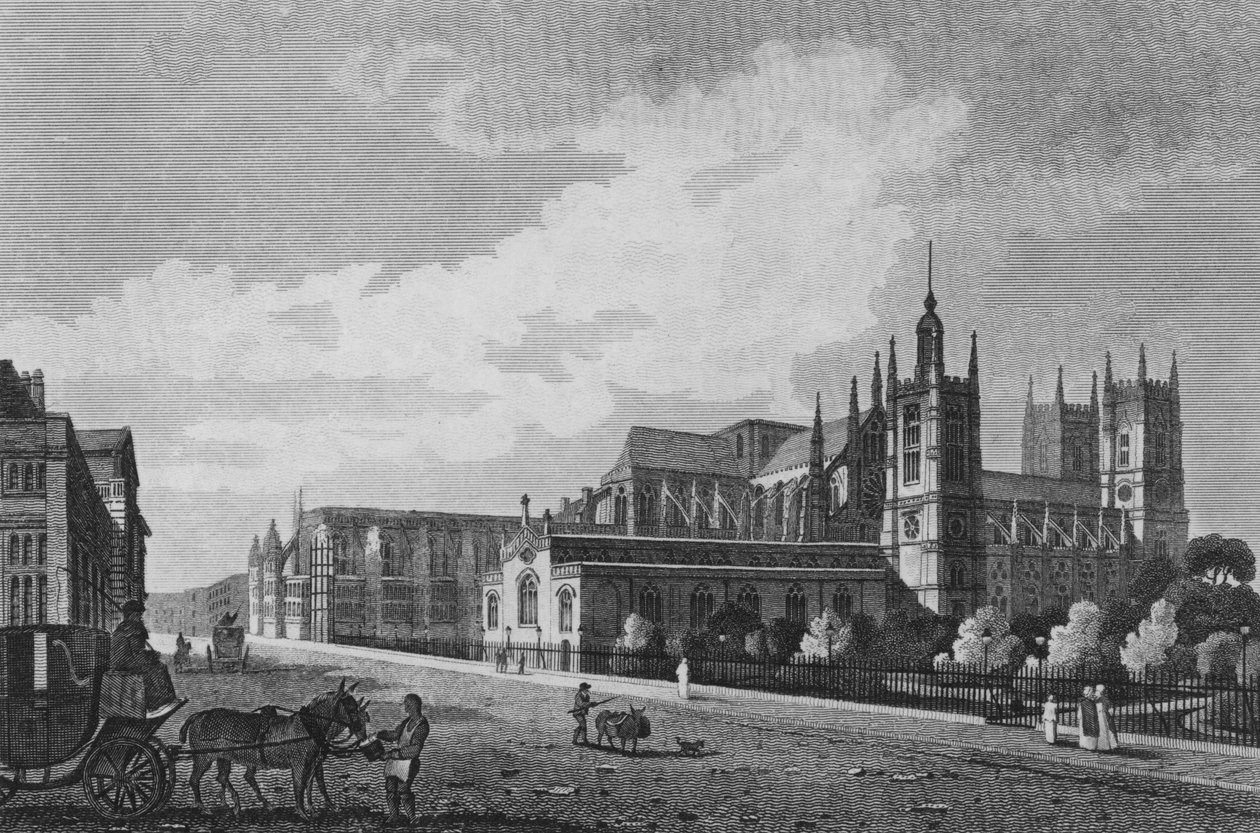 Westminster Abbey, with the New Improvements by English School