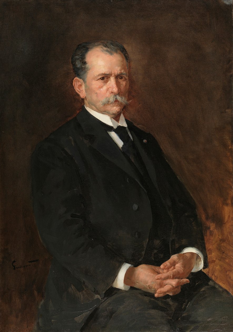 Portrait of Enrique Simonet Baca