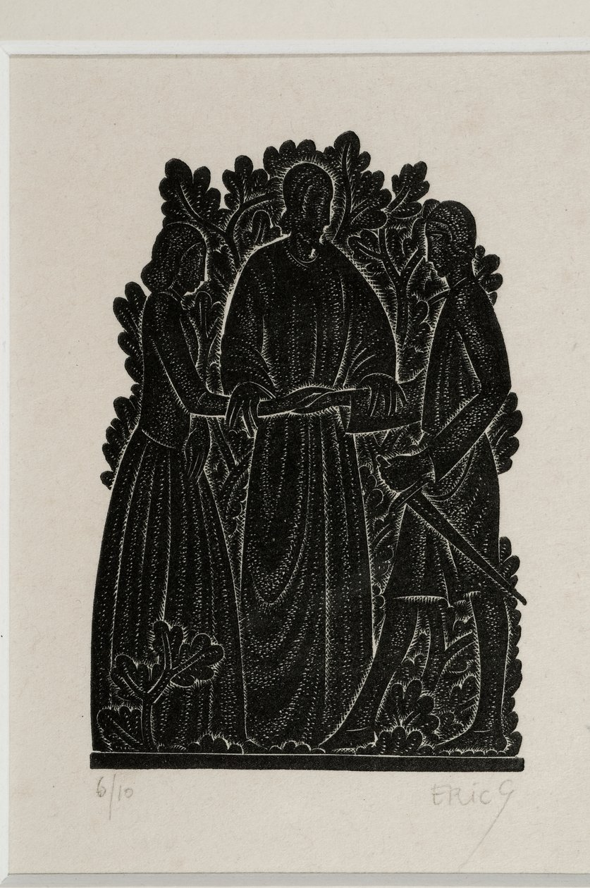 The Marriage by Eric Gill