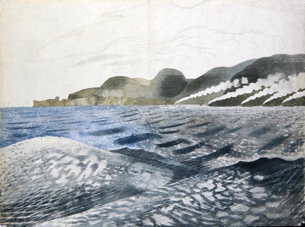 Scapa Flow by Eric Ravilious