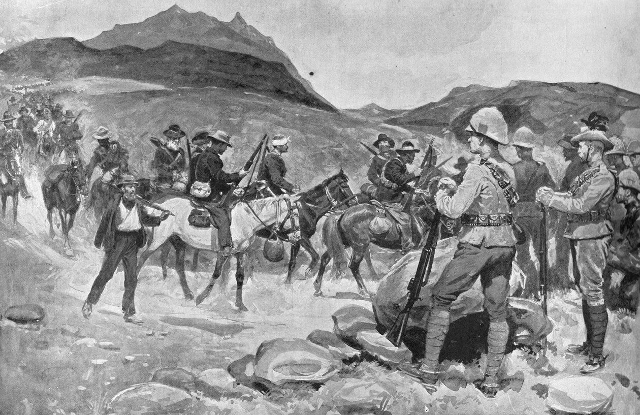 Surrender of General Prinsloo 30 July 1900 by Ernest Prater