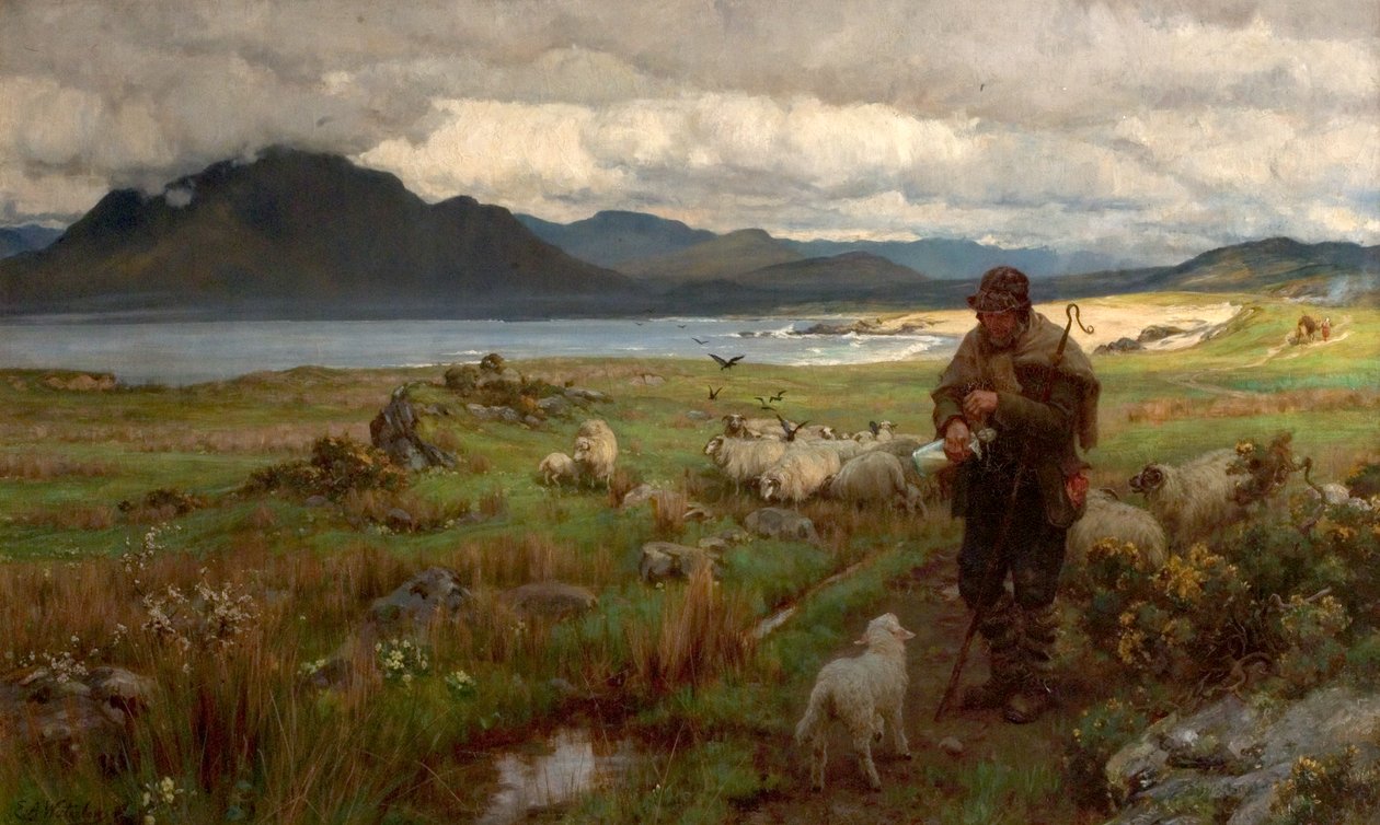 The Orphan by Ernest Albert Waterlow