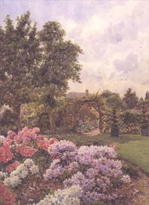 Rhododendrons by Ernest Arthur Rowe