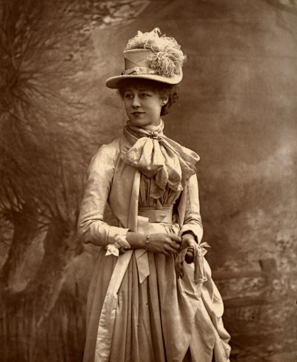Violet Vanbrugh, British Actress by Ernest Barraud