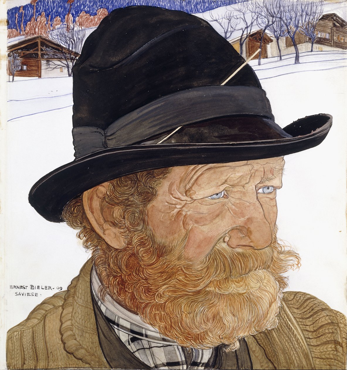 Man from Saviese by Ernest Bieler