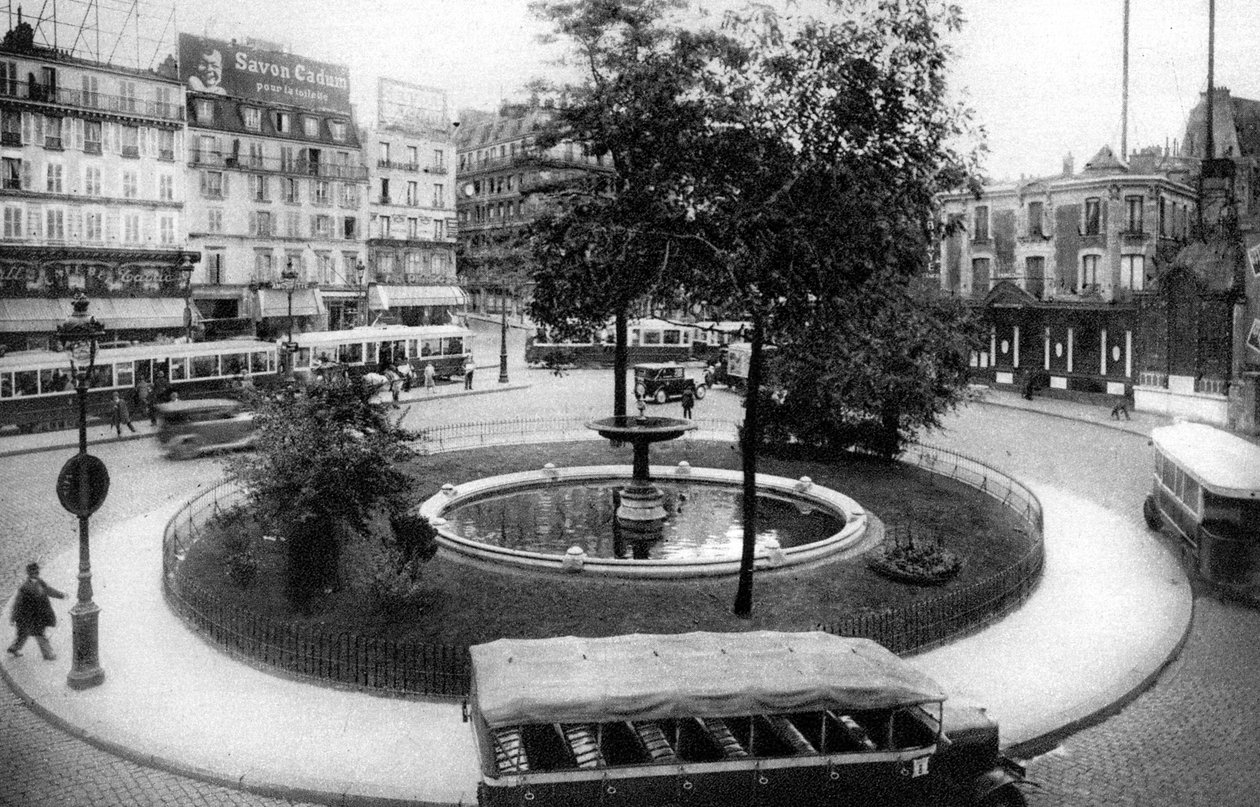 The Place Pigalle, Paris by Ernest Flammarion