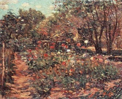 Garden Landscape, c.1915 by Ernest Lawson