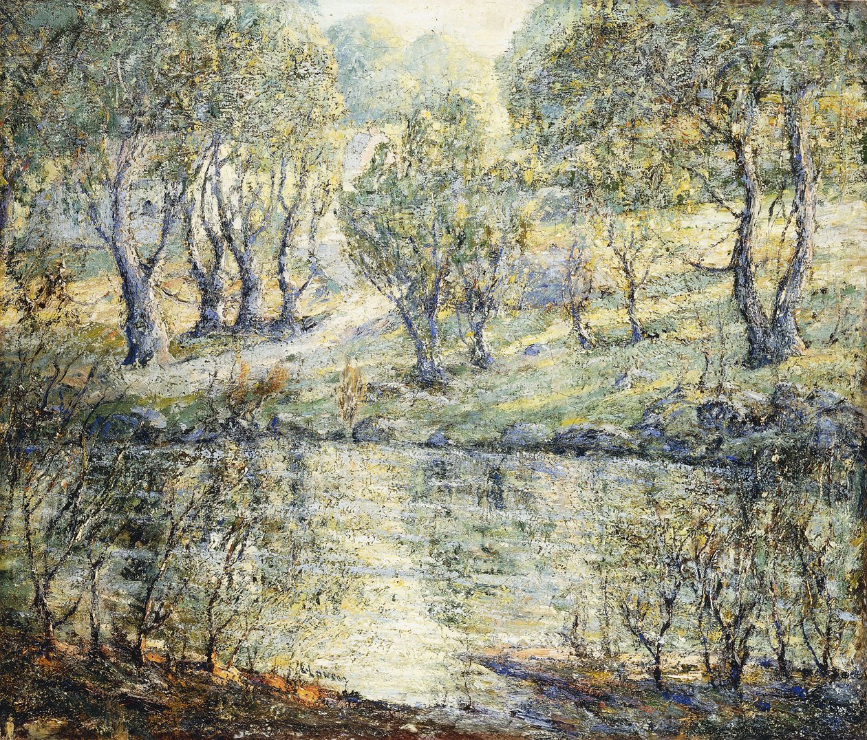 Path to the River by Ernest Lawson