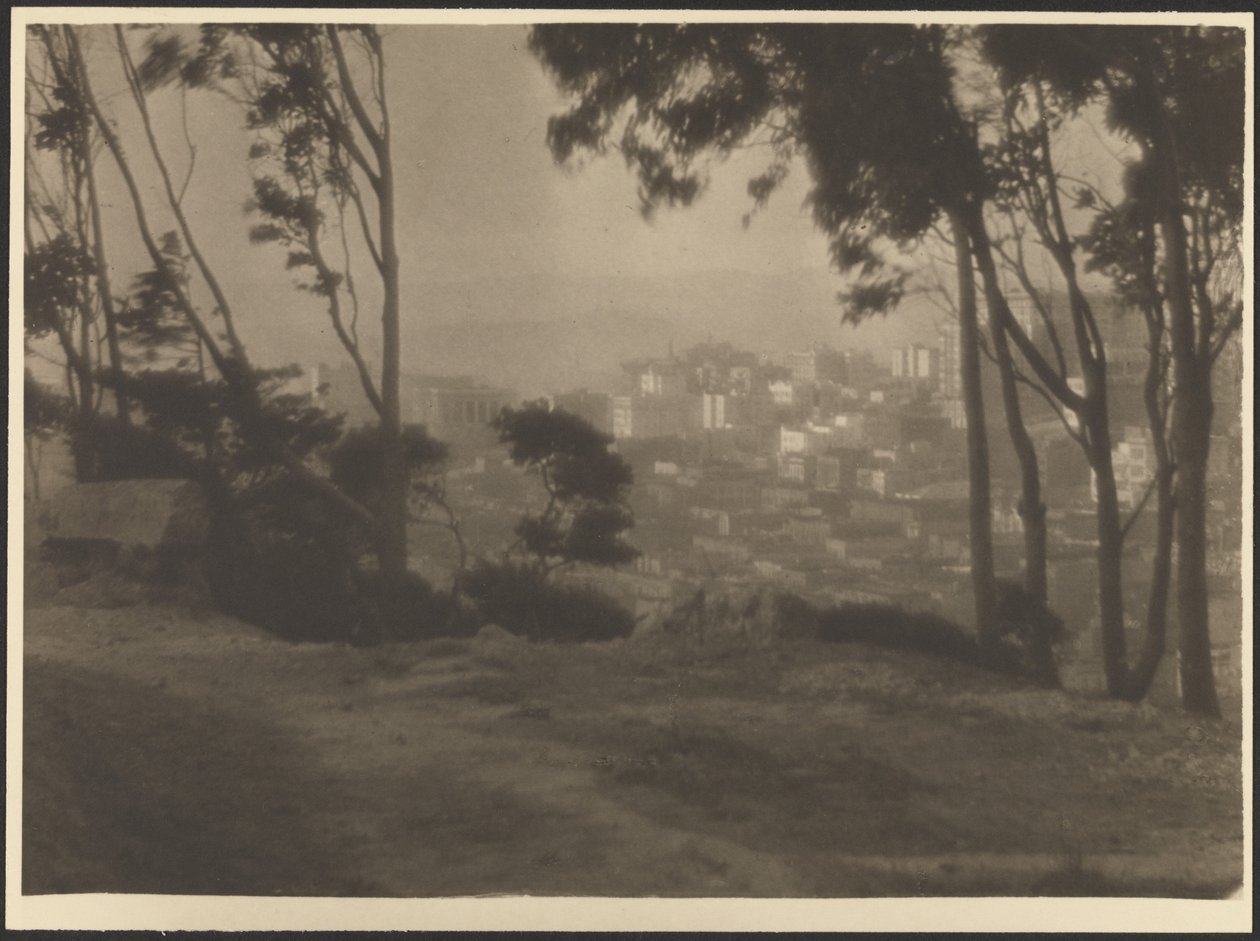 City from the Hill Top by Ernest Mitchell Pratt