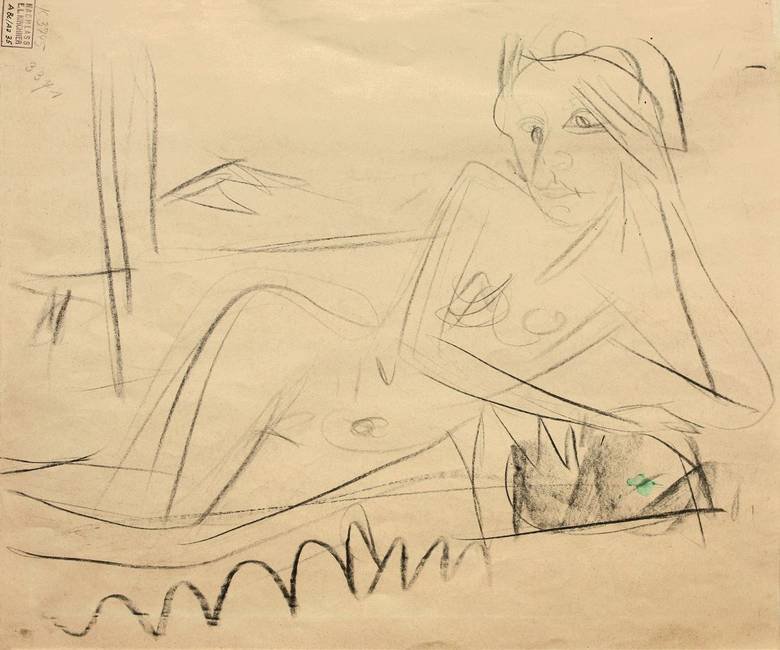 Spring by Ernst Ludwig Kirchner