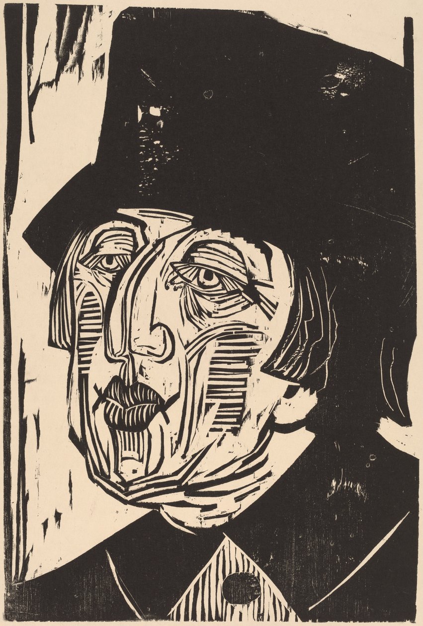 Annette Kolb by Ernst Ludwig Kirchner