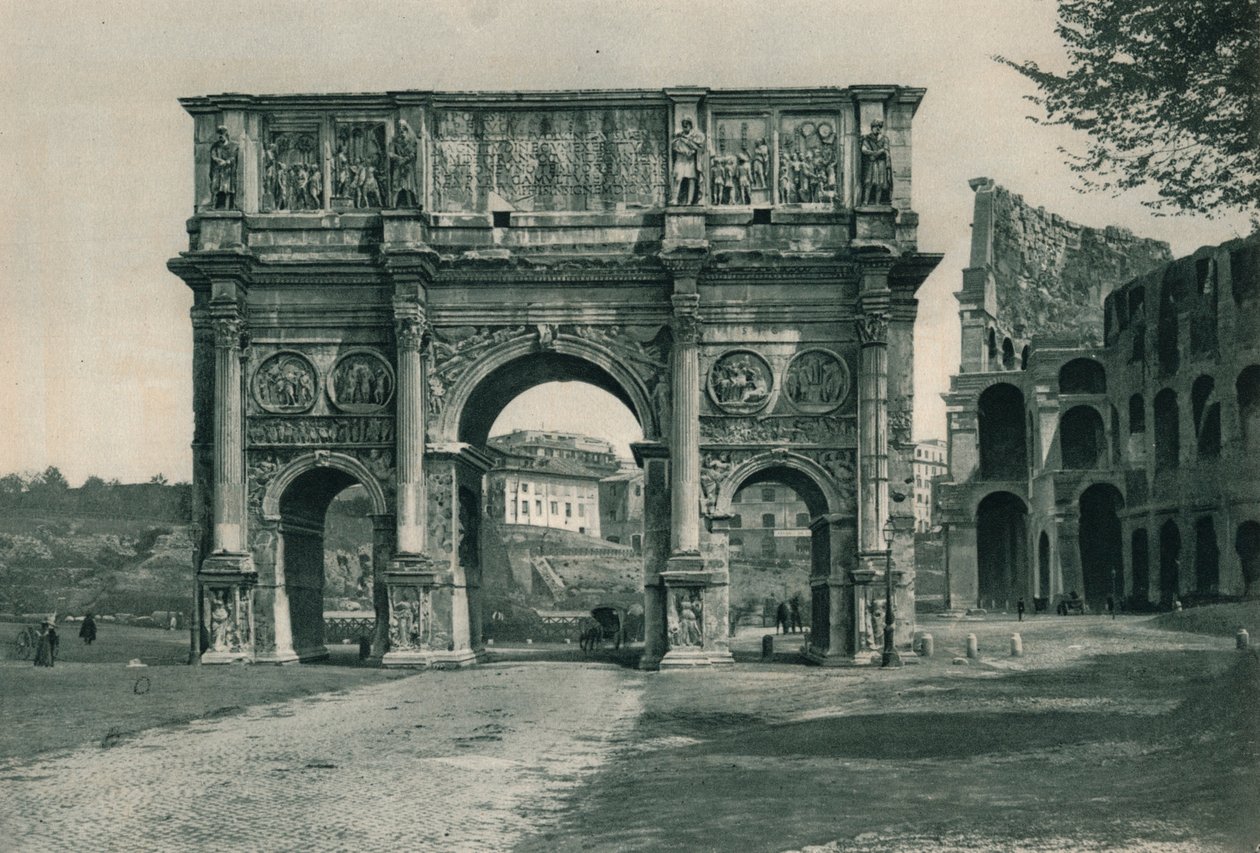 The Arch of Constantine, Rome, Italy by Eugen Poppel