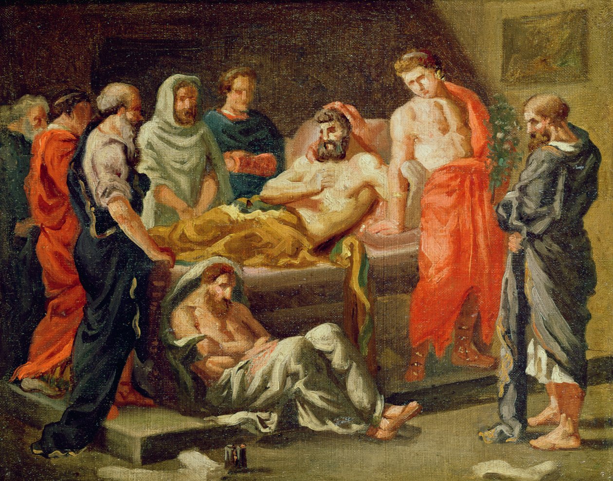 The Death of Marcus Aurelius, c.1843 by Ferdinand Victor Eugene Delacroix