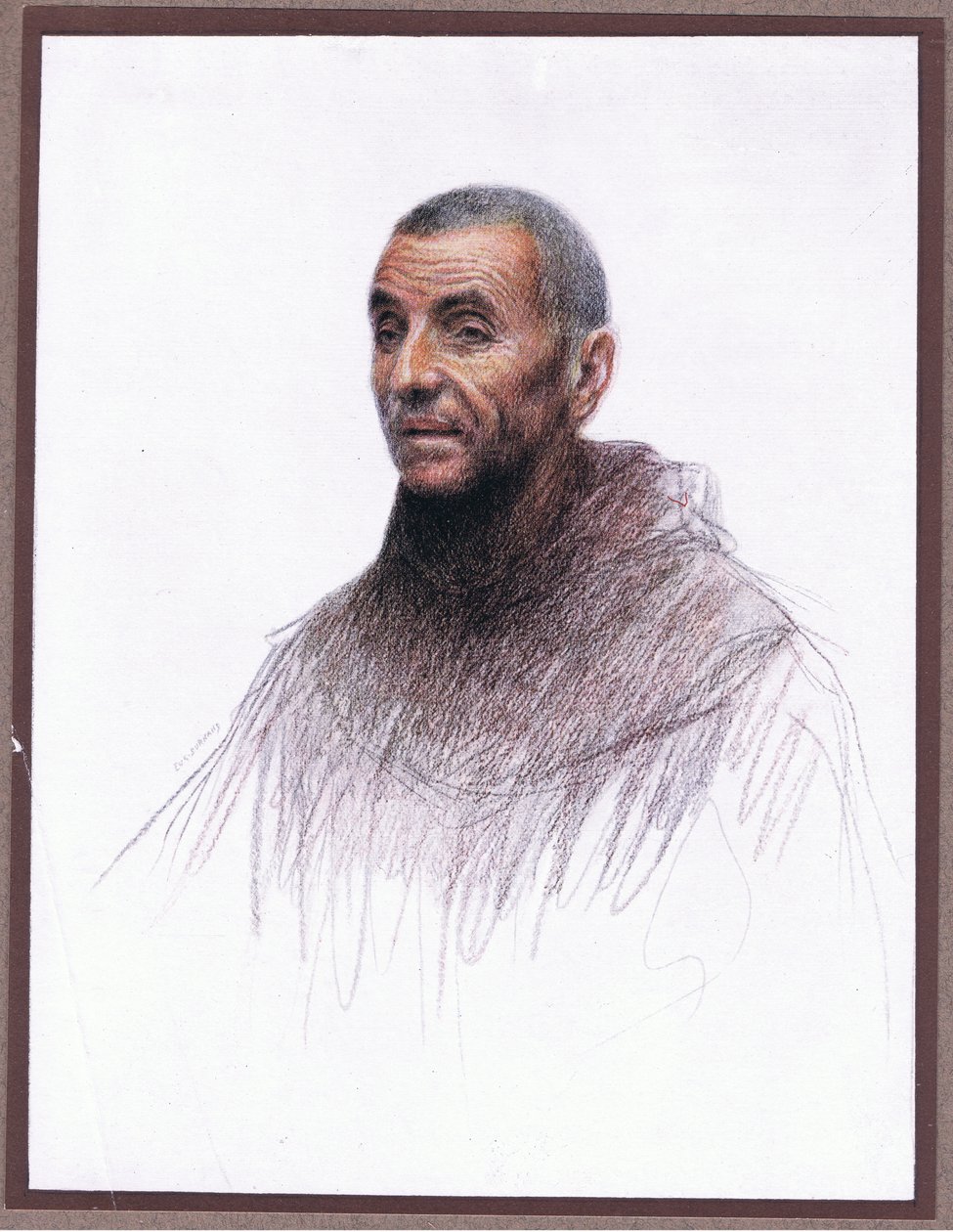 Friar Juniper by Eugene Burnand