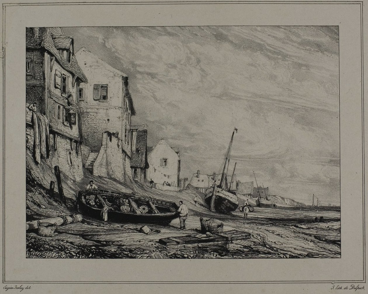 Normandy by Eugene Isabey