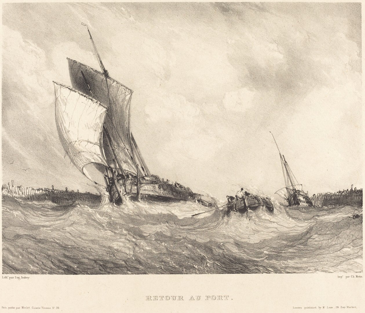 Return to Port by Eugene Isabey