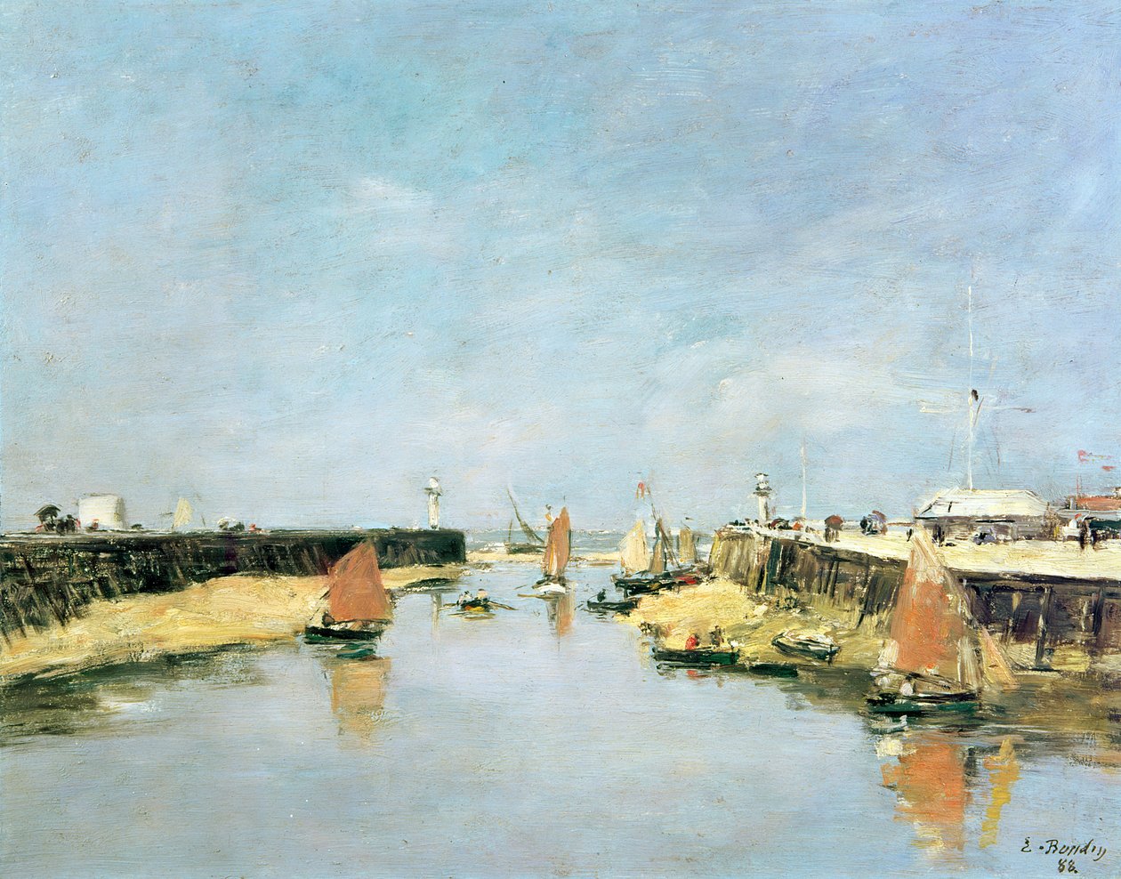 Unknown Image by Eugene Louis Boudin