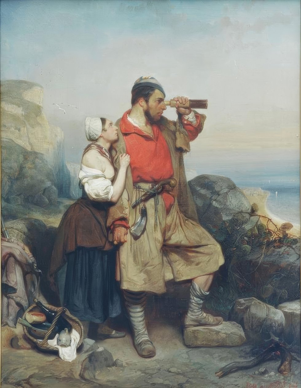 Pirate by Eugene le Poittevin