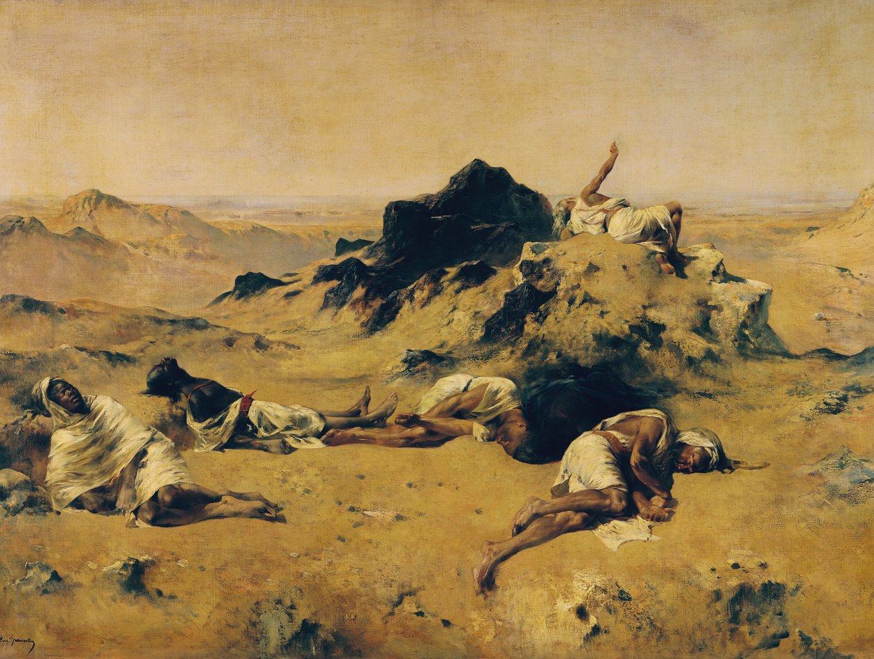 The Land of Thirst, c.1869 by Eugène Fromentin