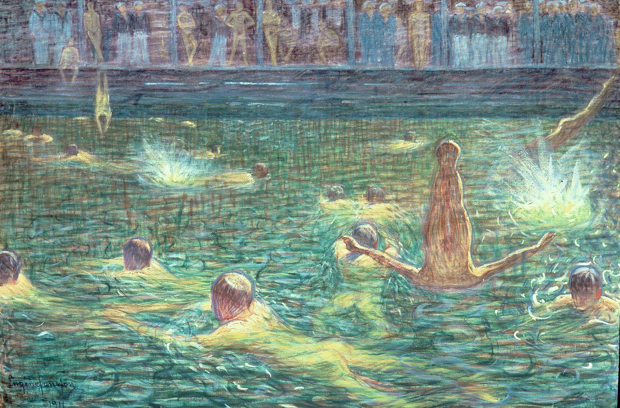 Badsump, 1911 by Eugène Jansson