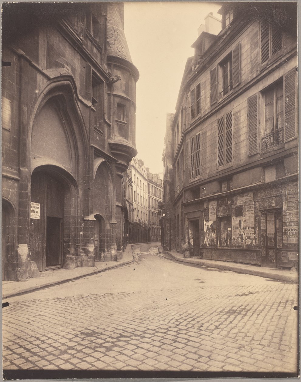 Rue du Figuier by Eugène Atget