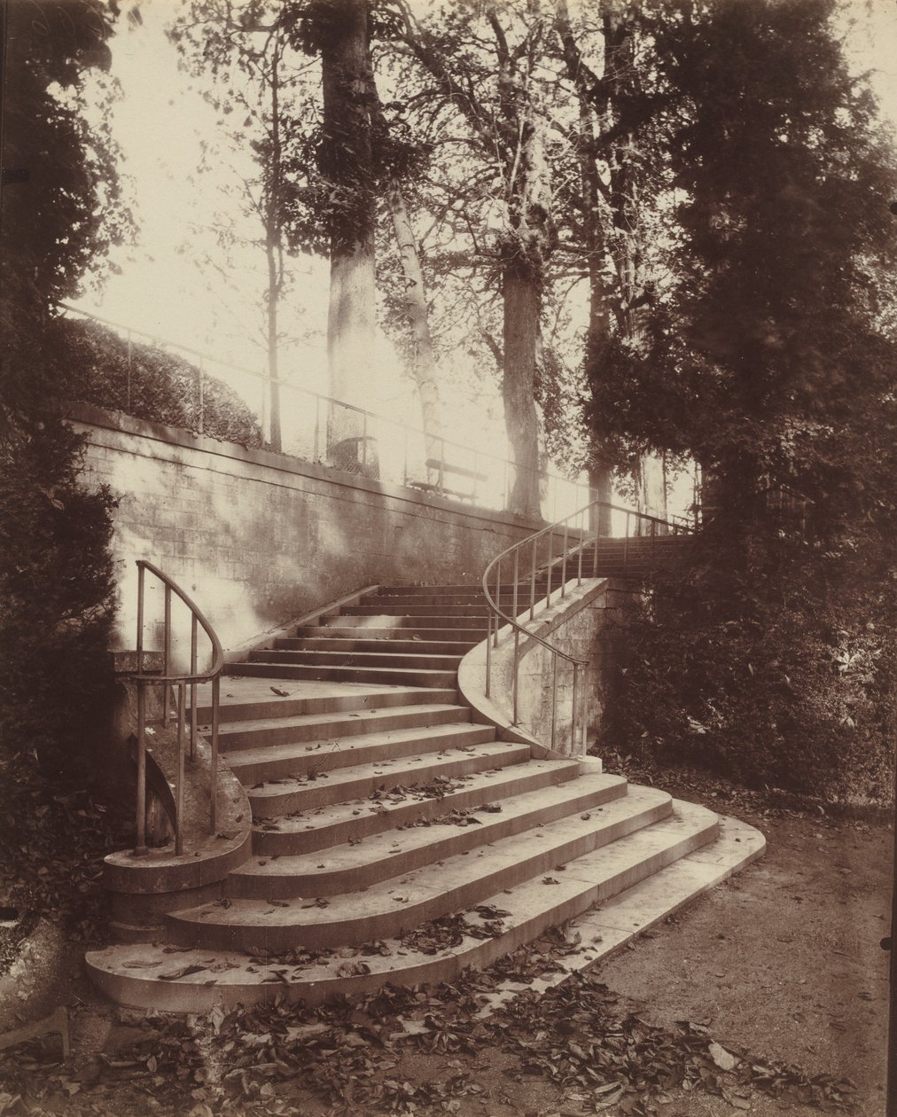 The Steps at Saint-Cloud by Eugène Atget