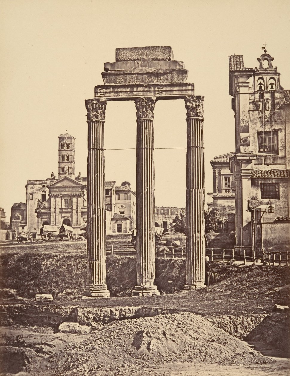 Rovine del Foro by Eugène Constant